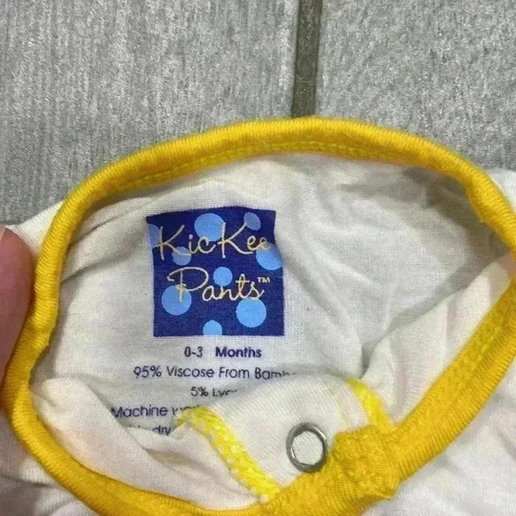 KicKee Pants Coverall Pajamas Size 0-3 months​ - Picture 2 of 3